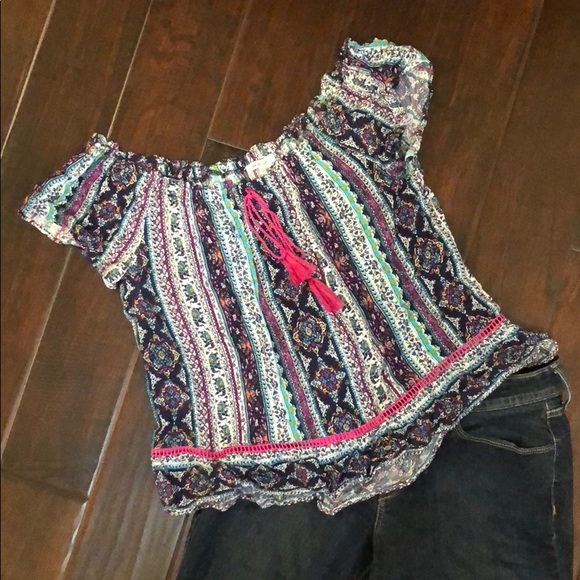 Colorful crop top - Picture 1 of 5